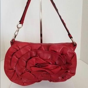 Vintage YSL Nadja Rose leather purse